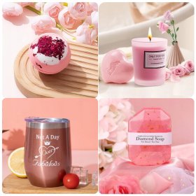 KOSZ ZESTAW BOX PREZENTOWY DLA KOBIETY - NA PREZENT DLA MAMY, CÓRKI, BABCI