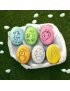 JAJKA PLASTIKOWE DLA DZIECKA DO MALOWANIA FARBY WIELKANOCNE 6szt