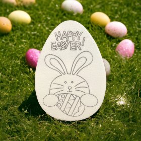 JAJKA STYROPIANOWE DLA DZIECKA DO MALOWANIA FARBY WIELKANOCNE 6SZT