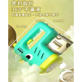 PISTOLET NA BAŃKI DINO MASZYNA DO BANIEK NA BATERIE +PŁYN+ 4x BATERIE GREEN