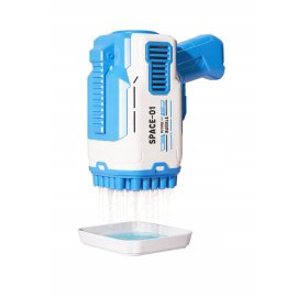 PISTOLET NA BAŃKI 32 otworów MASZYNA DO BANIEK NA BATERIE + PŁYN Czerwone