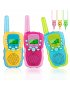 WALKIE TALKIE DLA DZIECI 3SZT Łoki Toki Krótkofalówki Zestaw DUŻY ZASIĘG