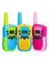 WALKIE TALKIE DLA DZIECI 3SZT Łoki Toki Krótkofalówki Zestaw DUŻY ZASIĘG