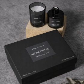 ZESTAW ZAPACHOWY DO DOMU ŚWIECA + DYFUZOR 40ML + 55G | CYTRUSOWY