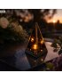 Znicz Lustrzany 3D Lampion przestrzenny trójkąt piramida płomień dekoracja