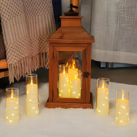 ŚWIECZKA LED ELEKTRYCZNY 12,5 CM WKŁAD DO ZNICZY NA BATERIE EFEKT PŁOMIENIA