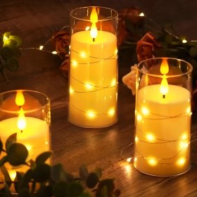 ŚWIECZKA LED ELEKTRYCZNY 12,5 CM WKŁAD DO ZNICZY NA BATERIE EFEKT PŁOMIENIA