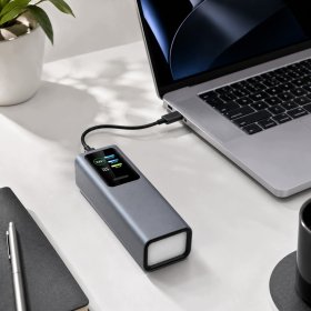 Power Bank 30000mAh PD 165W USB-C 100W QC 3.0 Display do Laptopa Telefonu