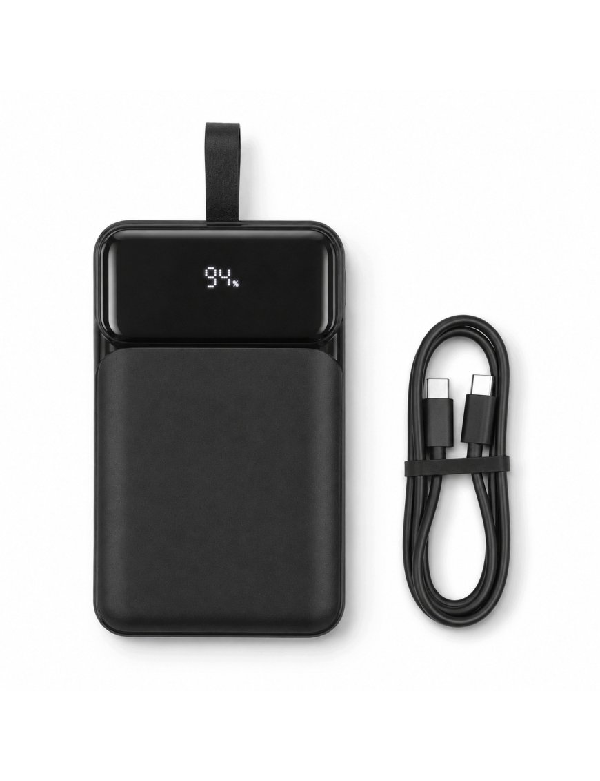 PowerBank 30000mAh PD 65W 2xUSB-C 2xUSB-A QC3.0 szybkie ładowanie do laptop