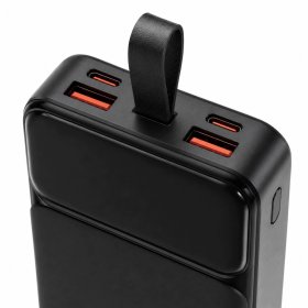PowerBank 30000mAh PD 65W 2xUSB-C 2xUSB-A QC3.0 szybkie ładowanie do laptop