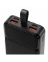 PowerBank 30000mAh PD 65W 2xUSB-C 2xUSB-A QC3.0 szybkie ładowanie do laptop