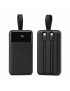 Powerbank 30000mAh PD 22.5W QC3.0 z kabel USB-C Lightning szybkie ładowanie