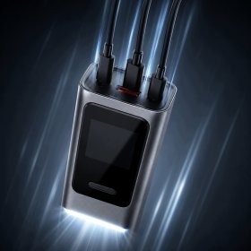 Power Bank 30000mAh PD 165W USB-C 100W QC 3.0 Display do Laptopa Telefonu