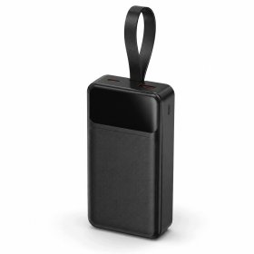 Powerbank 30000mAh PD 22.5W QC3.0 z kabel USB-C Lightning szybkie ładowanie