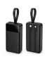 Powerbank 30000mAh PD 22.5W QC3.0 z kabel USB-C Lightning szybkie ładowanie