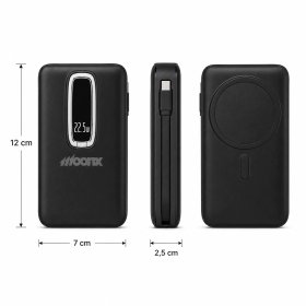 Powerbank 20000mAh 22.5W PD QC 3.0 USB-C MagSafe Bezprzewodowy z Kablem