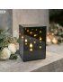Znicz Lustrzany Lampion z efektem 3D Piękny Dekoracyjny Sześcian LED 15 cm