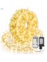 Lampki Choinkowe 500 LED 50m mikro drucik Ciepły Biały Pilot Timer IP44