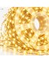Lampki choinkowe 300 LED 15m ciepły biały drucik girlanda Pilot Timer IP44