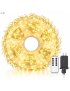 Lampki choinkowe 500 LED mikro drucik 23m ciepły biały IP44 pilot TIMER DIM
