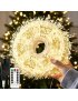 Lampki choinkowe 300 LED 15m ciepły biały drucik girlanda Pilot Timer IP44